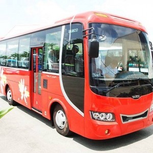 Hình ảnh dàn xe sẵn sàng tại bãi xe trung tâm